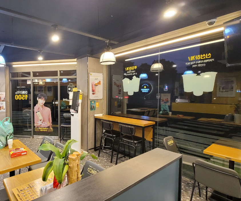 <용인 수지구> 배달없이 월2200파는 컴포즈커피창업 양도양수